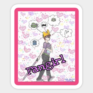 Fangirl Sticker